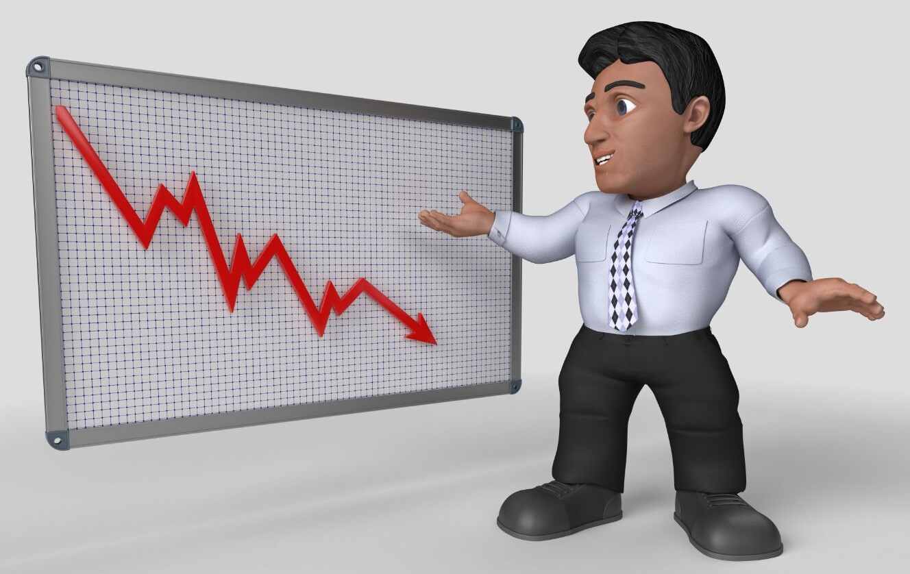 why indian stock market down
